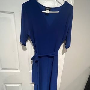 Blue dress